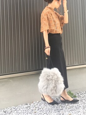 「リップスター」｜「アイテム（その他シューズ）」を使った、Haru☆さん（レディース・153cm）の夏コーディネート