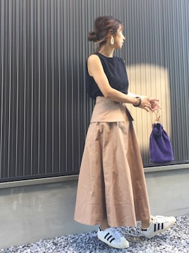 「thevirgnia」｜「アイテム（アクセサリー）」を使った、Haru☆さん（レディース・153cm）の夏コーディネート