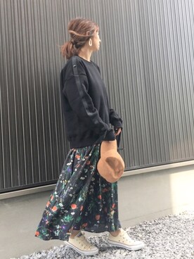 Haru☆さん（レディース・153cm）の秋コーディネート