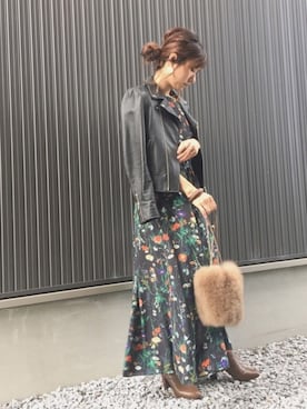 「Spick & Span（スピックアンドスパン）のアイテム（ジャケット/アウター）」を使った、Haru☆さん（レディース・153cm）の秋コーディネート