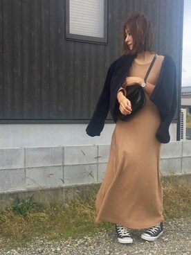 Haru☆さん（レディース・153cm）の秋コーディネート