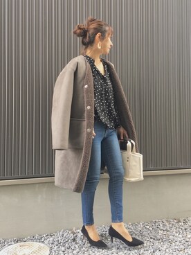 「PICHE ABAHOUSE（ピシェ アバハウス）のアイテム」を使った、Haru☆さん（レディース・153cm）の秋コーディネート