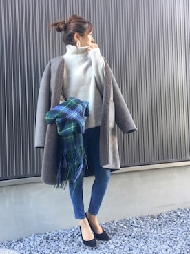 「URBAN RESEARCH Sonny Label（アーバンリサーチサニーレーベル）のアイテム（その他アウター）」を使った、Haru☆さん（レディース・153cm）の秋コーディネート