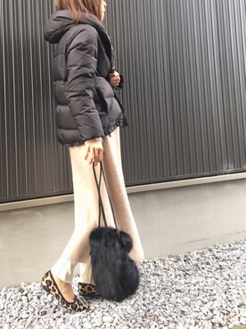 Haru☆さん（レディース・153cm）の冬コーディネート