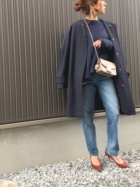 「アネット」｜Haru☆さん（レディース・153cm）の冬コーディネート