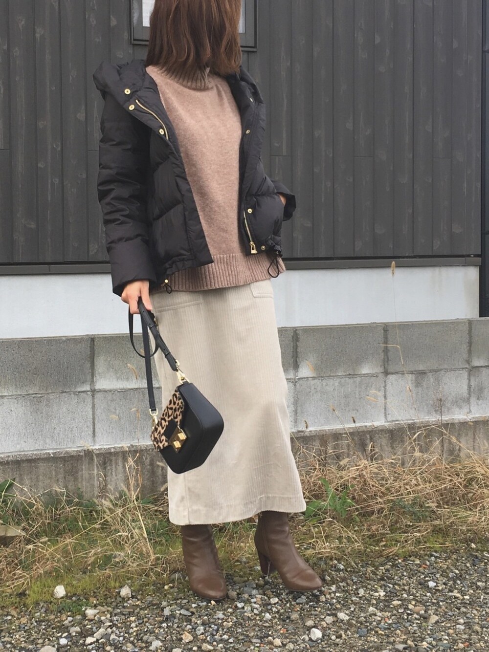 SLOBE IENA（スローブイエナ）の「ショールフード ショートダウン