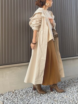 「PICHE ABAHOUSE（ピシェ アバハウス）のアイテム」を使った、Haru☆さん（レディース・153cm）の冬コーディネート