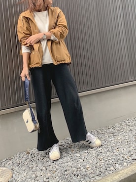 「JOURNAL STANDARD relume（ジャーナルスタンダード　レリューム）のアイテム（ブルゾン）」を使った、Haru☆さん（レディース・153cm）の春コーディネート