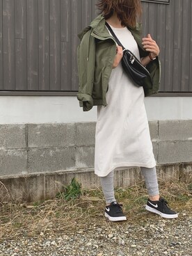 「reca（レカ）のアイテム（ワンピース/ドレス）」を使った、Haru☆さん（レディース・153cm）の春コーディネート