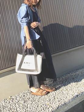 「GRL（グレイル）のアイテム（ピアス（両耳用））」を使った、Haru☆さん（レディース・153cm）の春コーディネート