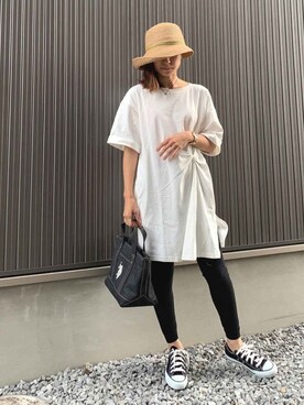 「リップスター」｜「アイテム（腕時計）」を使った、Haru☆さん（レディース・153cm）の春コーディネート
