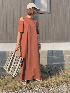 Haru☆さん（レディース・153cm）の夏コーディネート