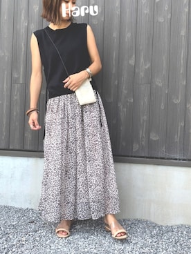 Haru☆さん（レディース・153cm）の夏コーディネート