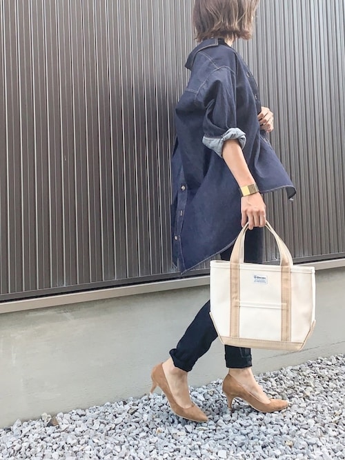 Haru さんのトートバッグを使ったコーディネート Zozotown