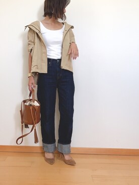 「URBAN RESEARCH Sonny Label（アーバンリサーチサニーレーベル）のアイテム（マウンテンパーカー）」を使った、Haru☆さん（レディース・153cm）の秋コーディネート