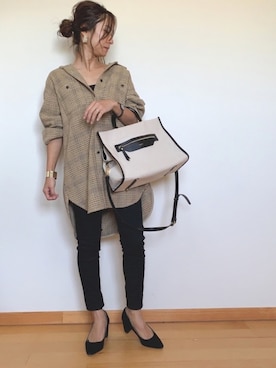 Haru☆さん（レディース・153cm）の秋コーディネート