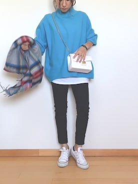 「NOLLEY’S Sophi（ノーリーズソフィ）のアイテム」を使った、Haru☆さん（レディース・153cm）の秋コーディネート