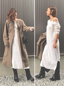 「リップスター」｜「アイテム（ジャケット/アウター）」を使った、Haru☆さん（レディース・153cm）の秋コーディネート