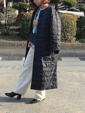 「NOLLEY’S Sophi（ノーリーズソフィ）のアイテム」を使った、Haru☆さん（レディース・153cm）の冬コーディネート