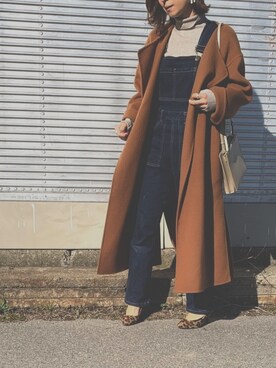 「Spick & Span（スピックアンドスパン）のアイテム（ジャケット/アウター）」を使った、Haru☆さん（レディース・153cm）の冬コーディネート