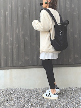 「kipling（キプリング）のアイテム」を使った、Haru☆さん（レディース・153cm）の冬コーディネート