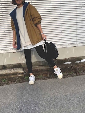 「kipling（キプリング）のアイテム」を使った、Haru☆さん（レディース・153cm）の冬コーディネート