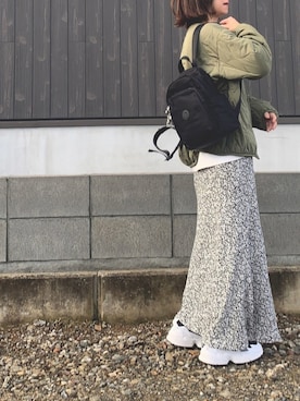 「kipling（キプリング）のアイテム」を使った、Haru☆さん（レディース・153cm）の冬コーディネート