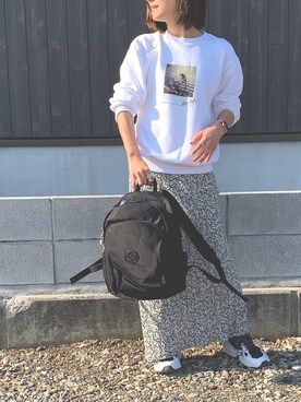 「kipling（キプリング）のアイテム」を使った、Haru☆さん（レディース・153cm）の春コーディネート