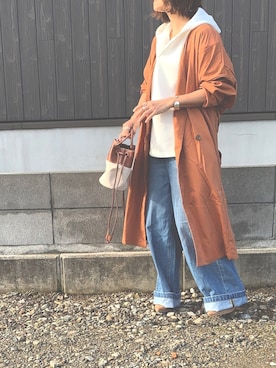 「URBAN RESEARCH Sonny Label（アーバンリサーチサニーレーベル）のアイテム（パンツ）」を使った、Haru☆さん（レディース・153cm）の春コーディネート