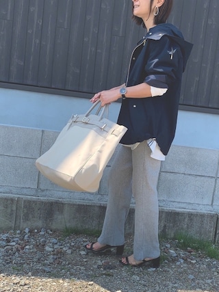 SLOBE IENA（スローブイエナ）の「2WAY ミドルミリタリーフード