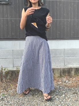 Haru☆さん（レディース・153cm）の夏コーディネート