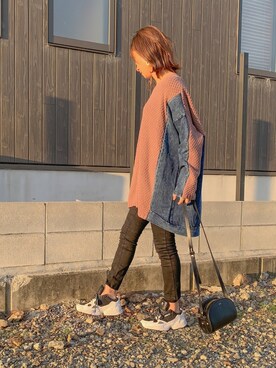 「Bou Jeloud（ブージュルード）のアイテム」を使った、Haru☆さん（レディース・153cm）の秋コーディネート