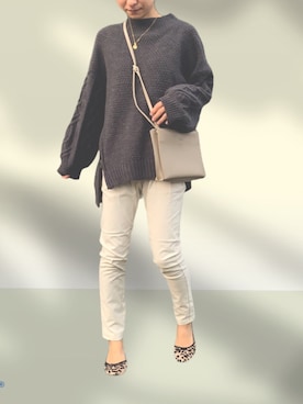 「Bou Jeloud（ブージュルード）のアイテム」を使った、Haru☆さん（レディース・153cm）の秋コーディネート