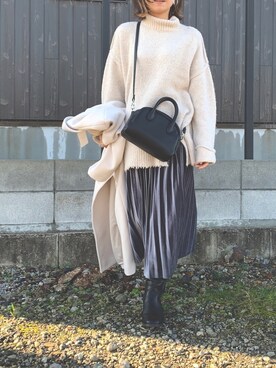 Haru☆さん（レディース・153cm）の冬コーディネート