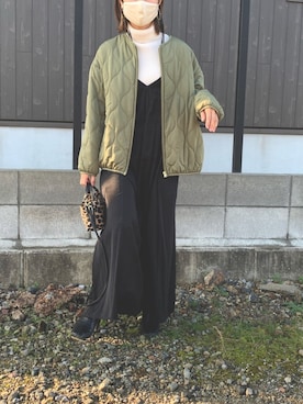 「UNITED ARROWS（ユナイテッドアローズ）のアイテム（その他アウター）」を使った、Haru☆さん（レディース・153cm）の冬コーディネート