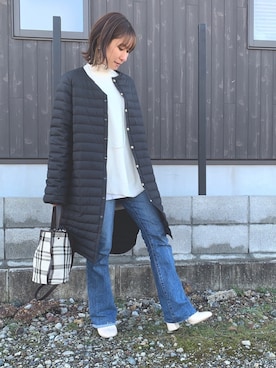 Haru☆さん（レディース・153cm）の冬コーディネート