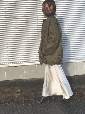 「Spick & Span（スピックアンドスパン）のアイテム（ジャケット/アウター）」を使った、Haru☆さん（レディース・153cm）の冬コーディネート