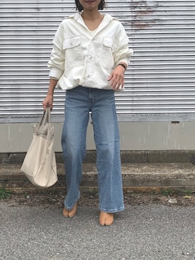 「something_jean」｜「アイテム（アクセサリー）」を使った、Haru☆さん（レディース・153cm）の春コーディネート