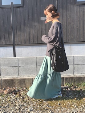 「Jordan」｜「アイテム（ワンピース/ドレス）」を使った、Haru☆さん（レディース・153cm）の春コーディネート