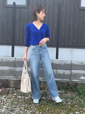 「something_jean」｜「アイテム（アクセサリー）」を使った、Haru☆さん（レディース・153cm）の春コーディネート