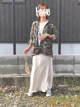 「ROTHCO（ロスコ）のアイテム」を使った、Haru☆さん（レディース・153cm）の春コーディネート