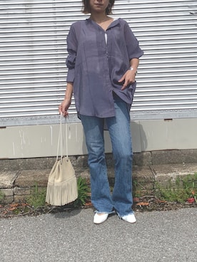 「RECTANGLE」｜Haru☆さん（レディース・153cm）の春コーディネート