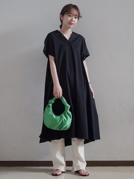 清水さん（レディース・162cm）の夏コーディネート