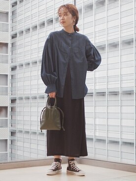 清水さん（レディース・162cm）の夏コーディネート