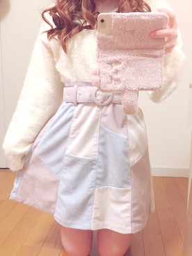 「nice claup」｜「アイテム（PC・スマホグッズ/家電）」を使った、あいちゃむさん（レディース・150cm）の春コーディネート