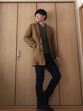 「URBAN RESEARCH Sonny Label（アーバンリサーチサニーレーベル）のアイテム（ダウンジャケット/コート）」を使った、九州男児：0001号さん（メンズ・176cm）の冬コーディネート