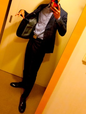 「アイテム（フォーマルスーツ/小物）」を使った、rikuさん（メンズ・173cm・20代）の夏コーディネート