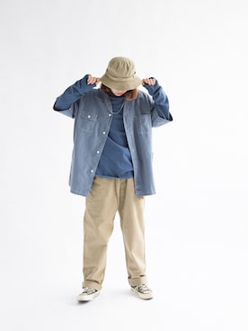 「工装」｜Z .Z. K. Oさん（メンズ・162cm）の春コーディネート