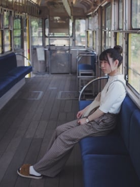 「アイテム（イヤリング）」を使った、m a n a  さん（レディース・152cm・20代）の夏コーディネート