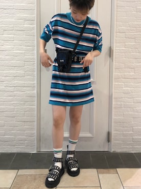 上野　瑞稀さん（レディース・157cm）の夏コーディネート